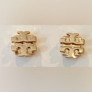 Gold Tory Burch earrings